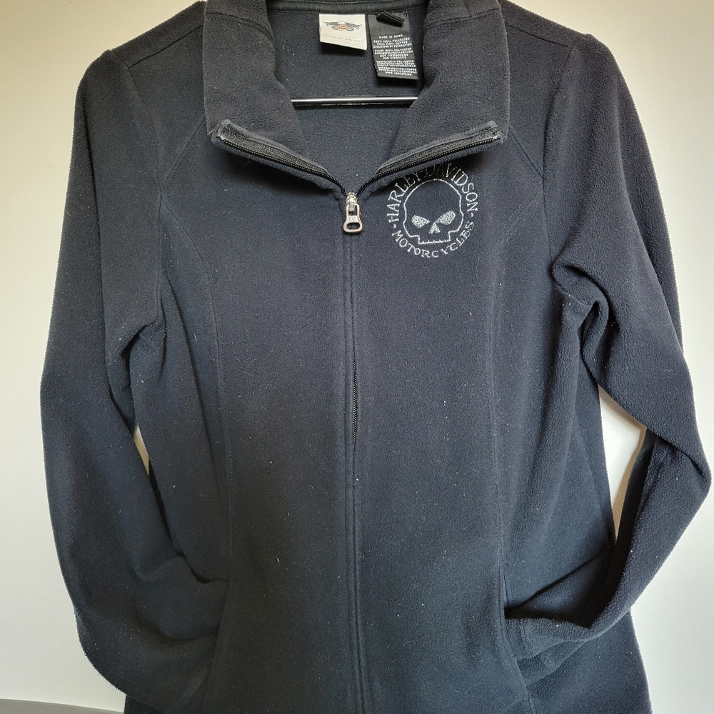 Harley-Davidson Willie-G Skull Black Fleece Women's Medium